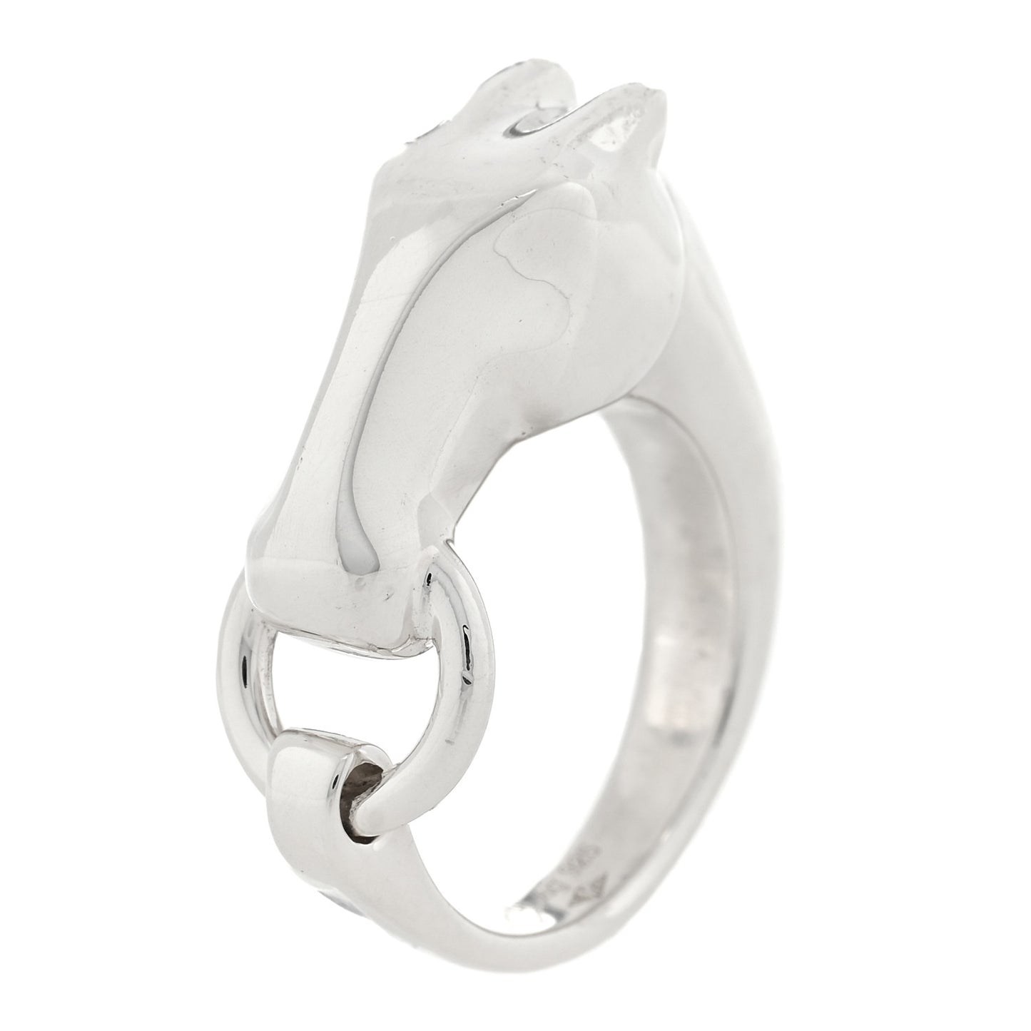 Sterling Silver PM Galop Ring 56 7.5