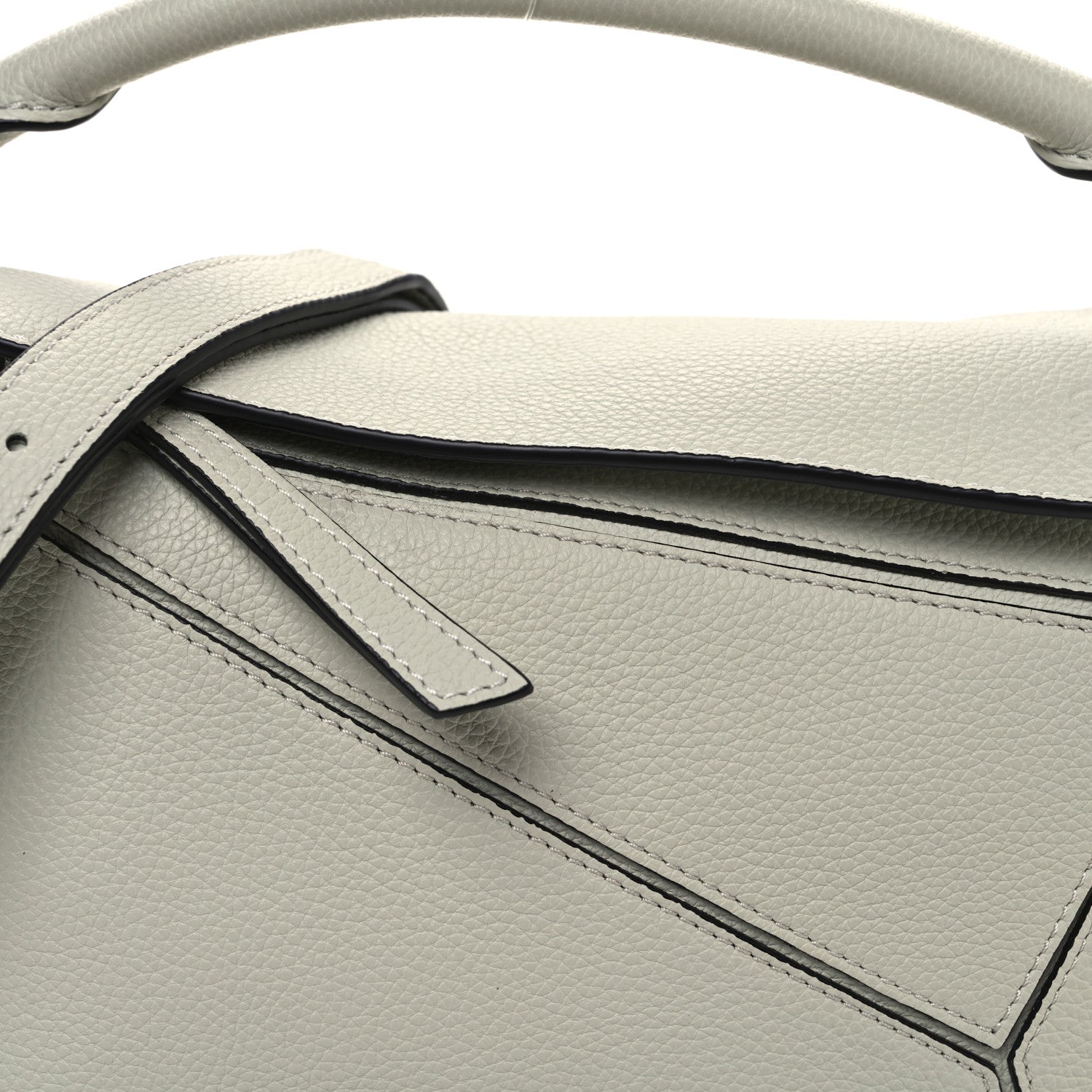 Loewe Grained Calfskin Small Puzzle Bag Light Celadon 7 of 9