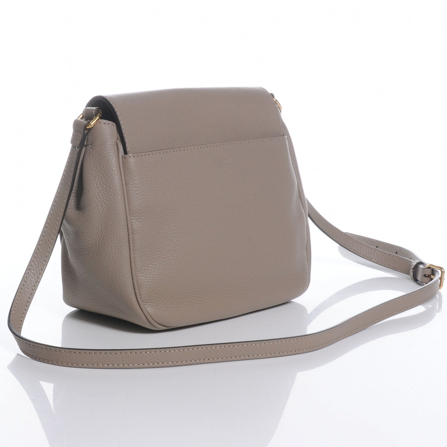 Vitello Small Messenger Bag Tortora