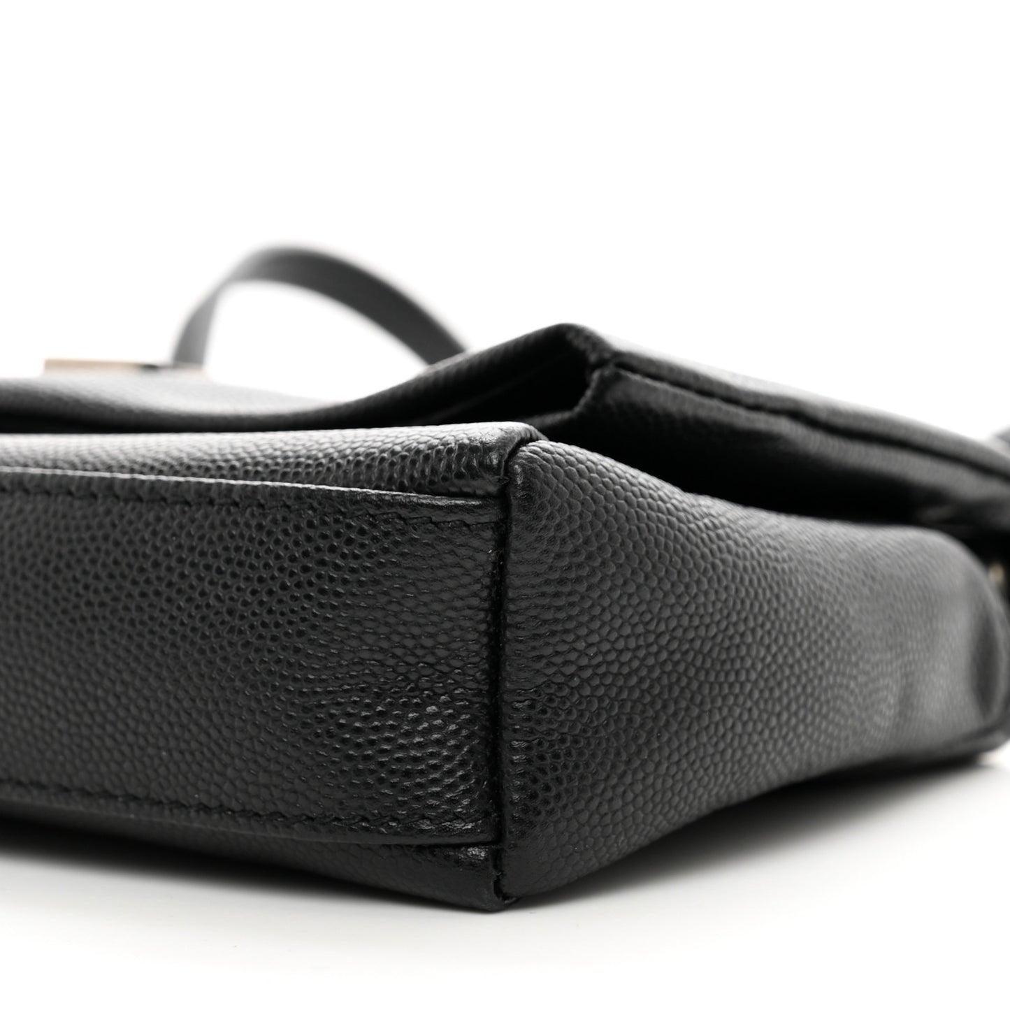 Grain De Poudre Monogram Toy West Hollywood Fold-Over Bag Black