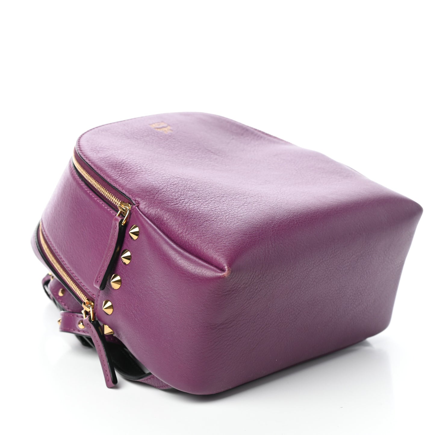Calfskin Mini Duchess Polke Studs Backpack Mystic Purple