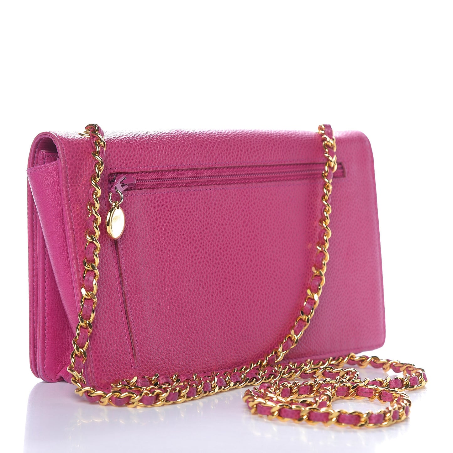 Caviar Timeless CC Wallet On Chain WOC Pink