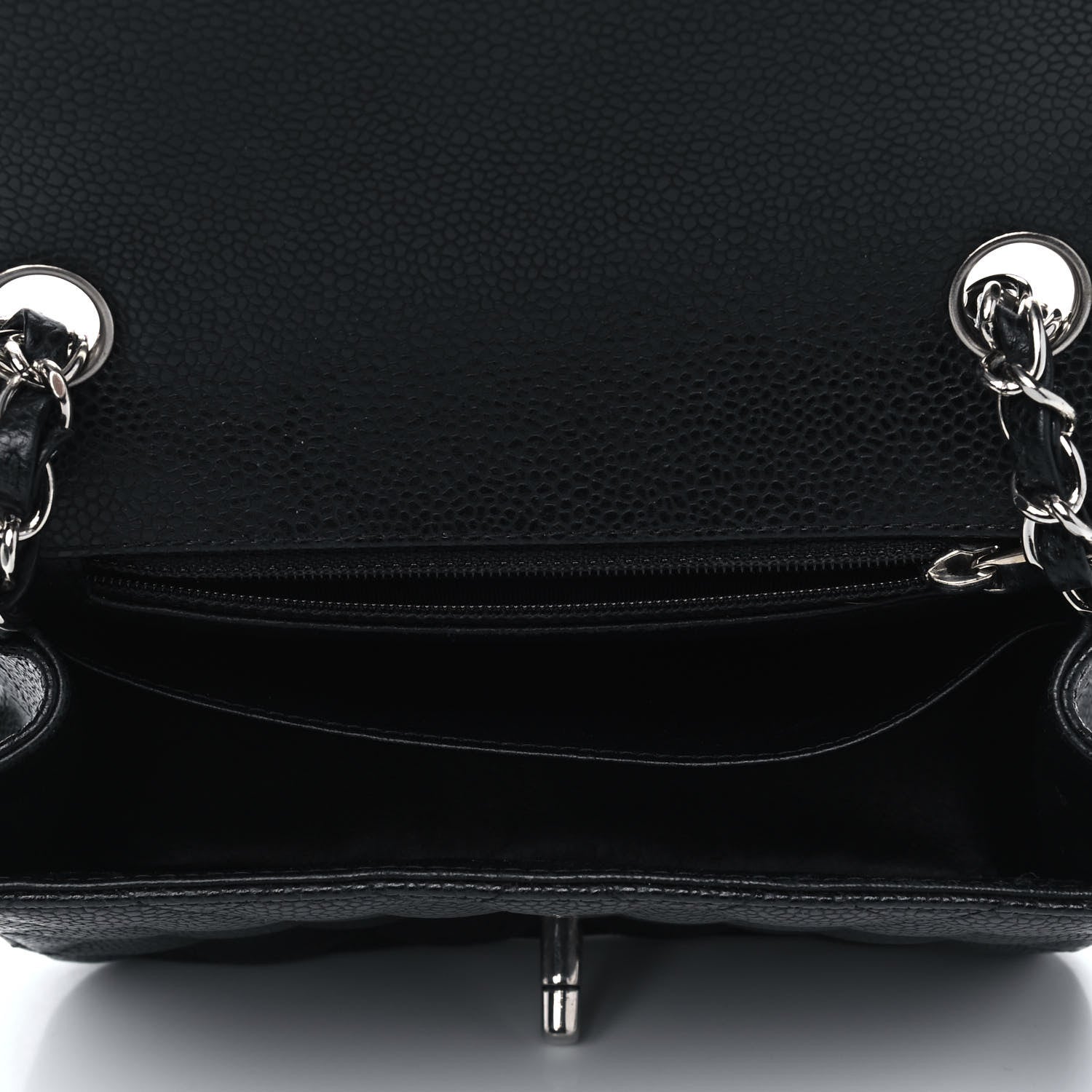 Chanel Caviar Quilted Mini Square Flap Black 4 of 4