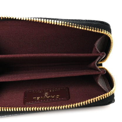 Chanel Caviar Quilted Zip Coin Purse Black 5 of 8