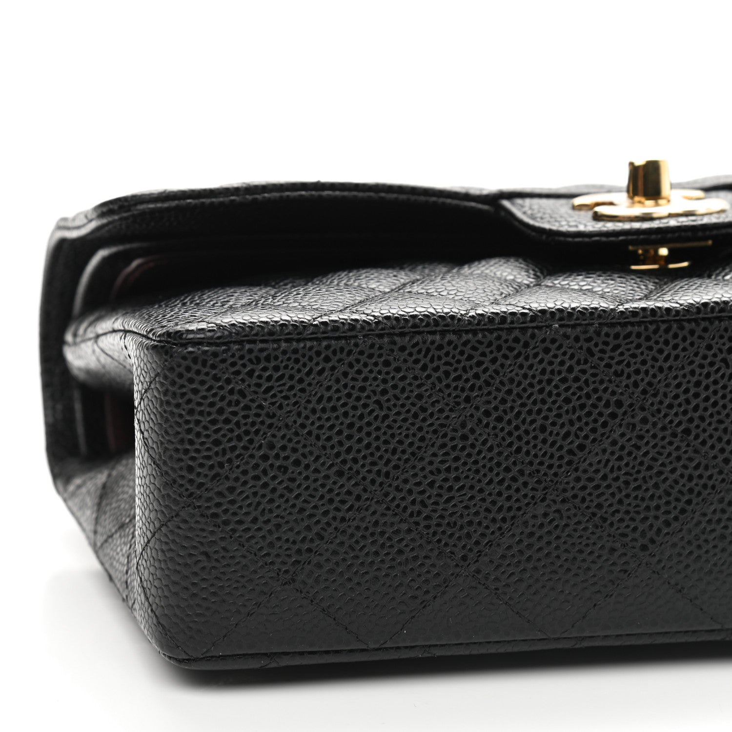 Chanel Caviar Quilted Small Double Flap Black 8 of 9