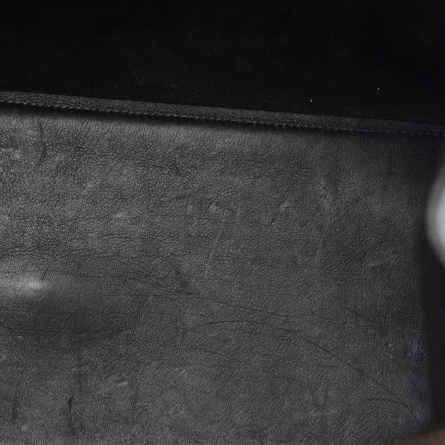 Smooth Calfskin Small Monogram Cabas Black