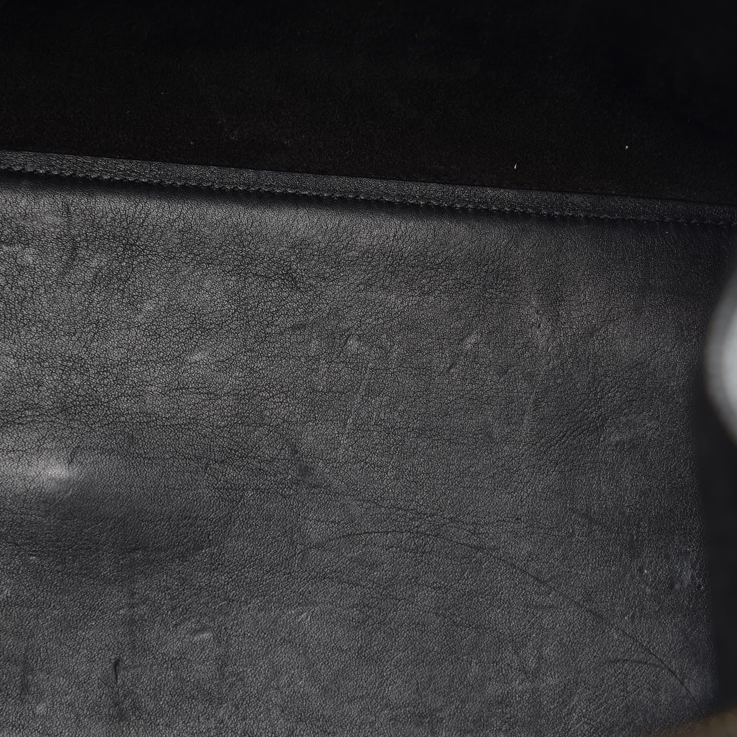 Saint Laurent Smooth Calfskin Small Monogram Cabas Black 9 of 12