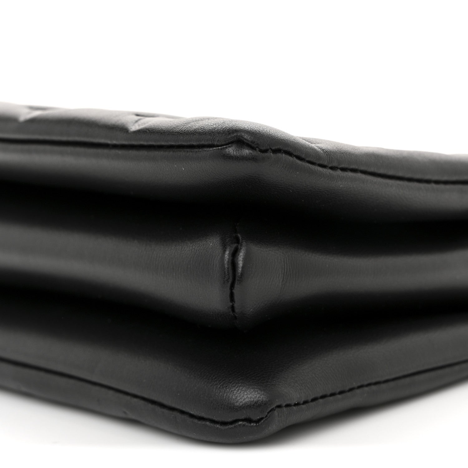 Louis Vuitton Lambskin Embossed Monogram Coussin BB Black 9 of 9