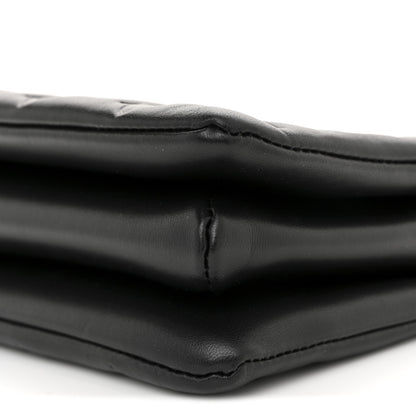 Louis Vuitton Lambskin Embossed Monogram Coussin BB Black 9 of 9