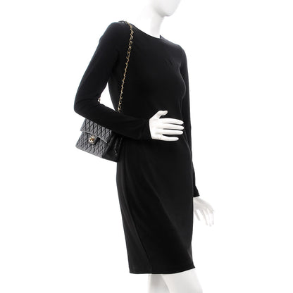 Chanel Lambskin Quilted Small Double Flap Black 2 of 13