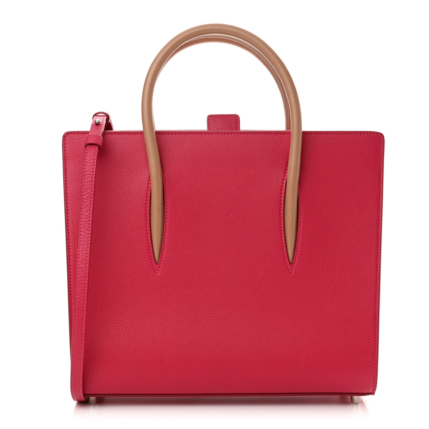 Calfskin Empire Patent Studded Medium Paloma Loulou