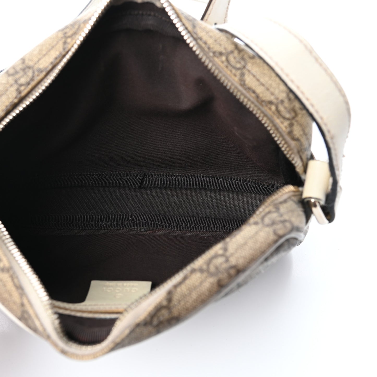 GG Plus Monogram Small Shoulder Bag Off White