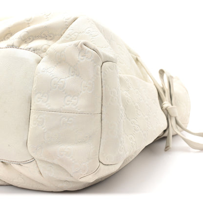 Gucci Guccissima Medium Hysteria Tote Ivory 10 of 13