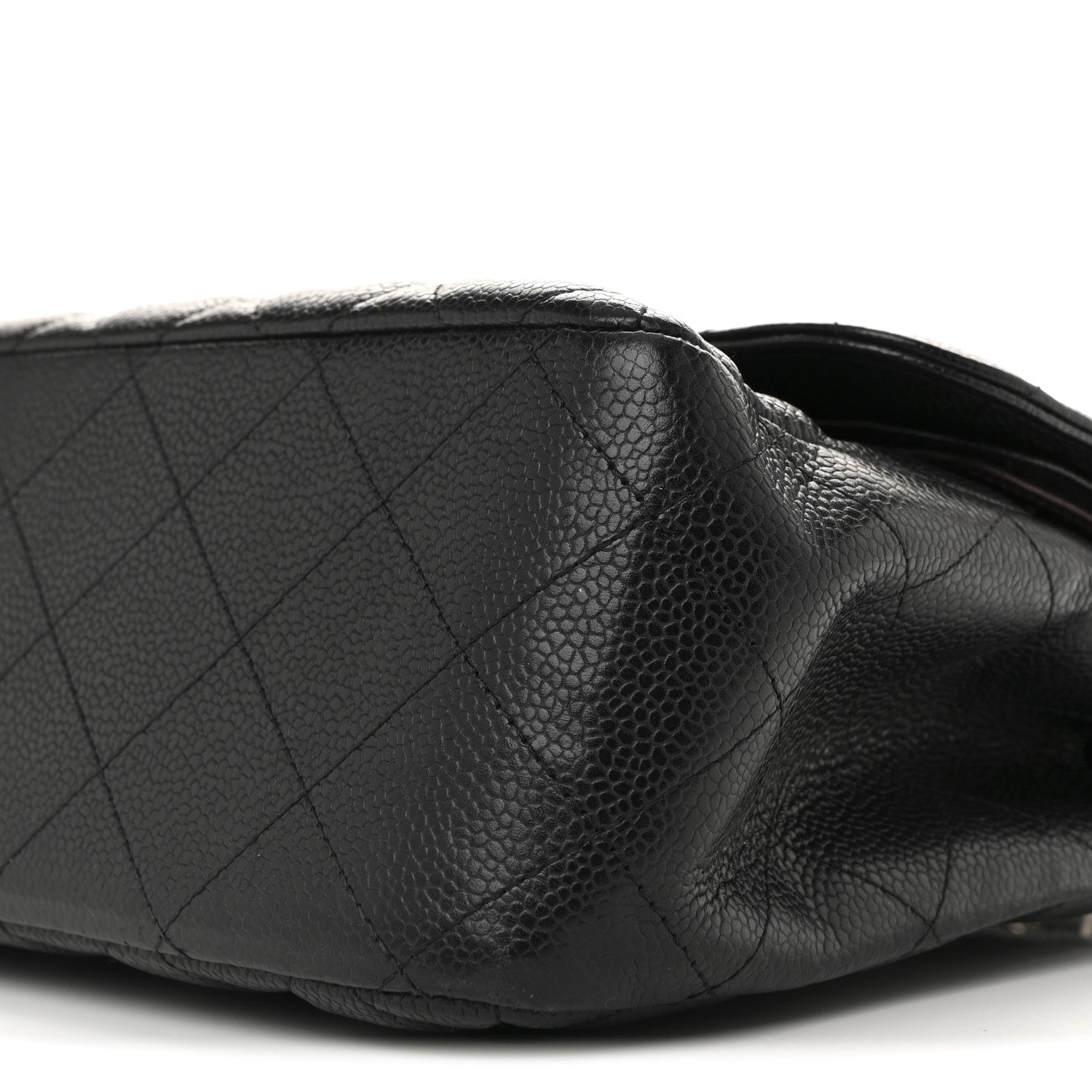 Chanel Caviar Quilted Jumbo Double Flap Black 10 of 14
