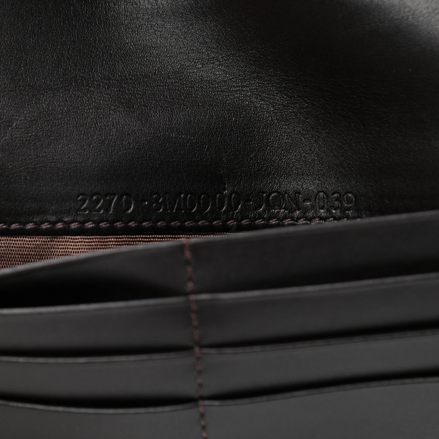 Fendi Zucchino Continental Wallet Tobacco Moro 8 of 8