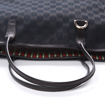 Gucci Monogram Large New Britt Tote Black 11 of 15