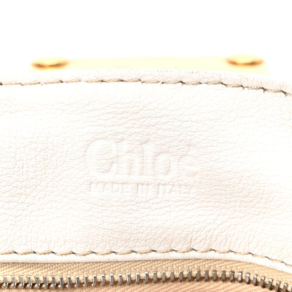 Chloe Calfskin Medium Paddington Satchel White 6 of 9