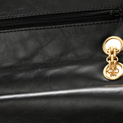Chanel Aged Calfskin Lucky Charms 2.55 Reissue 225 Flap Black 12 of 12