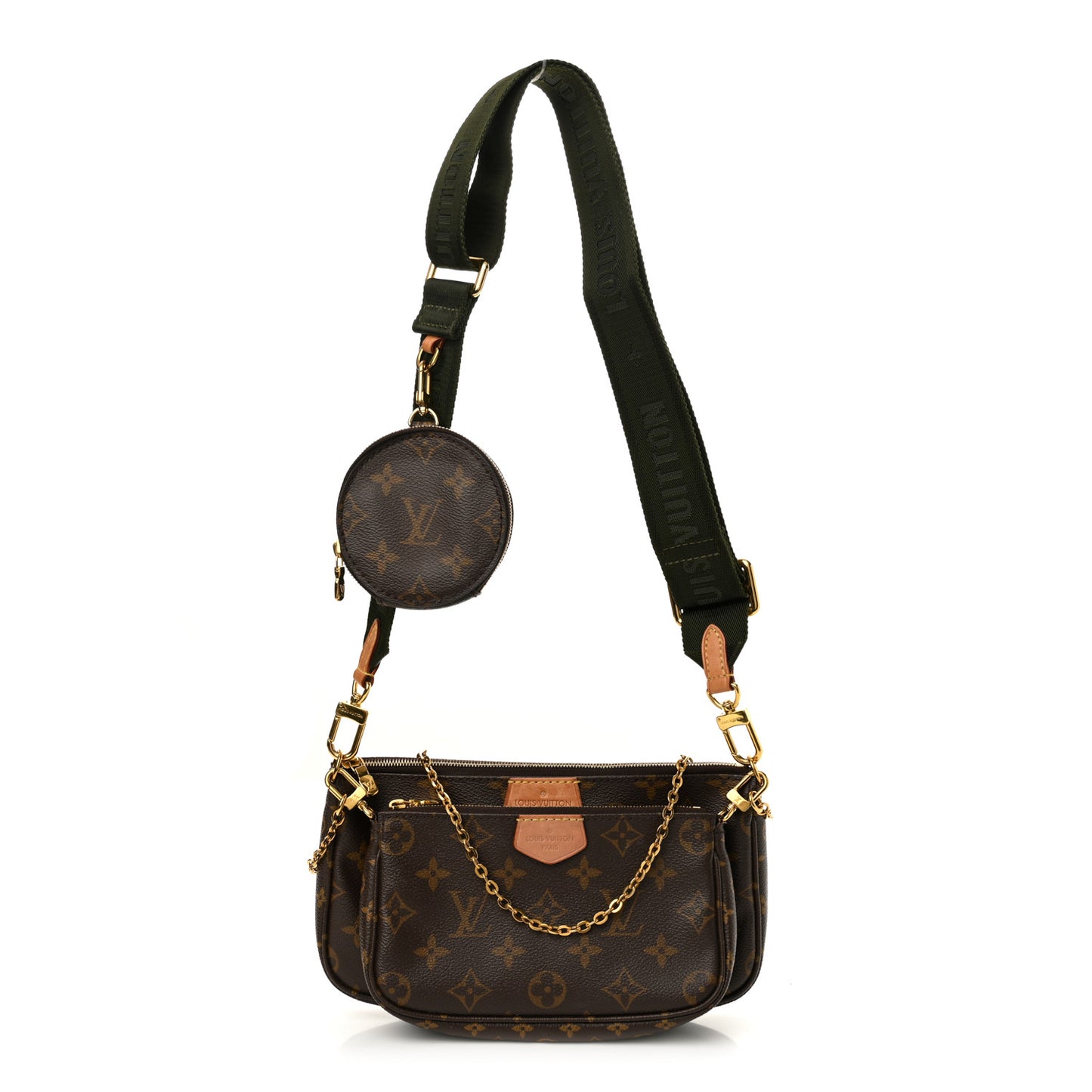Monogram Multi Pochette Accessories Kaki