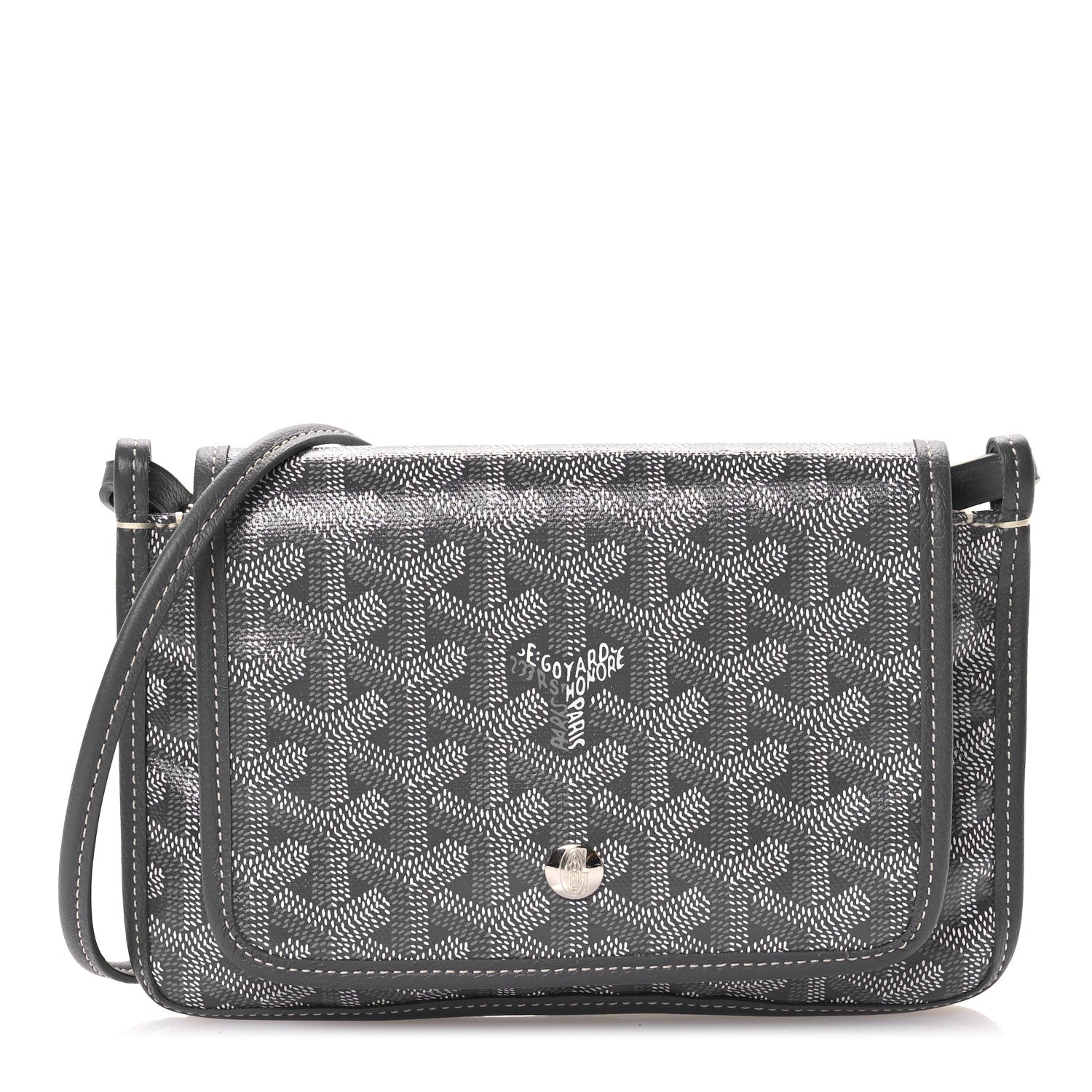 Goyard Goyardine Plumet Wallet Clutch Grey 1 of 10