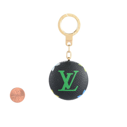 Louis Vuitton Monogram Multicolor Astropill Light Key Ring Black 2 of 6