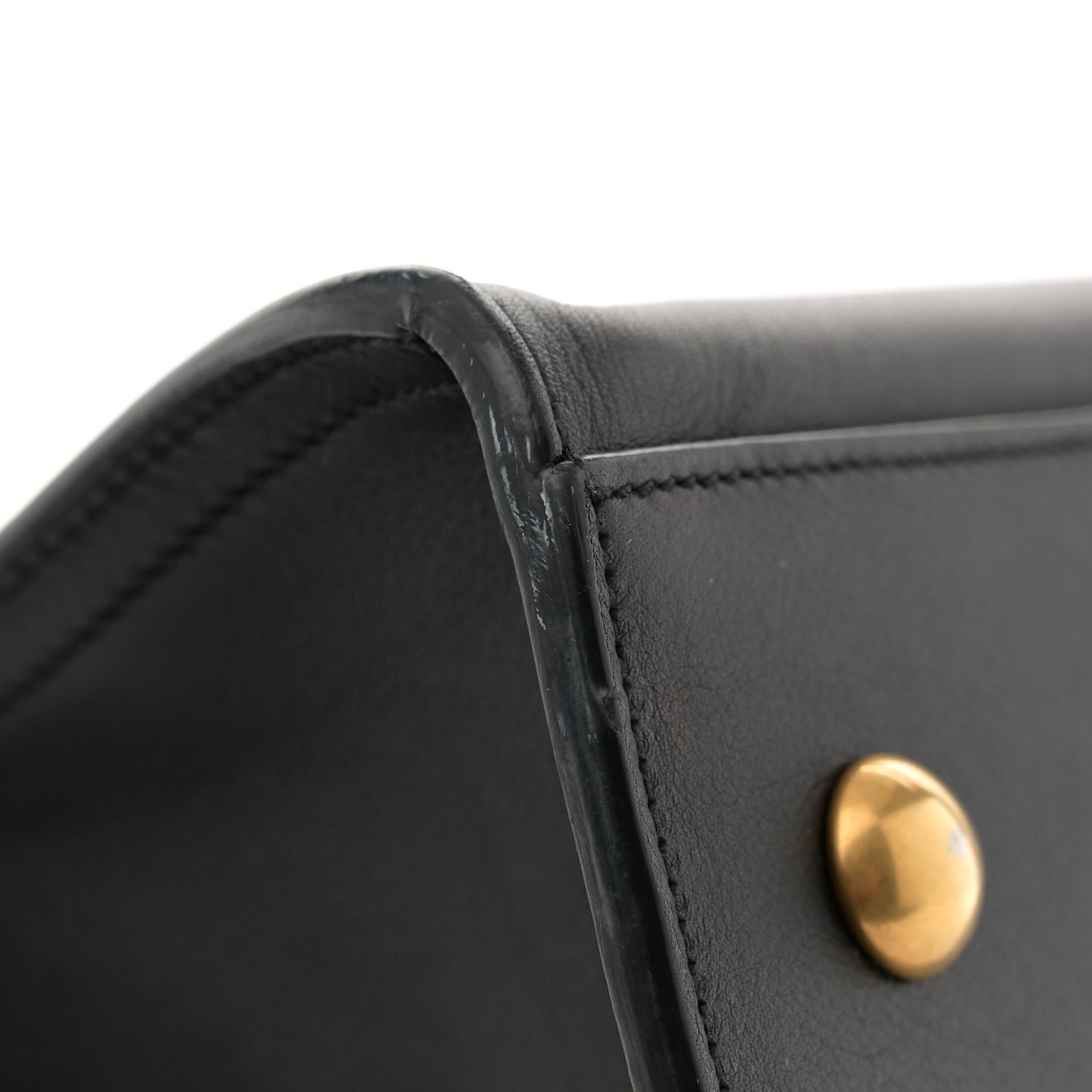 Calfskin Small Classic Y Cabas Black