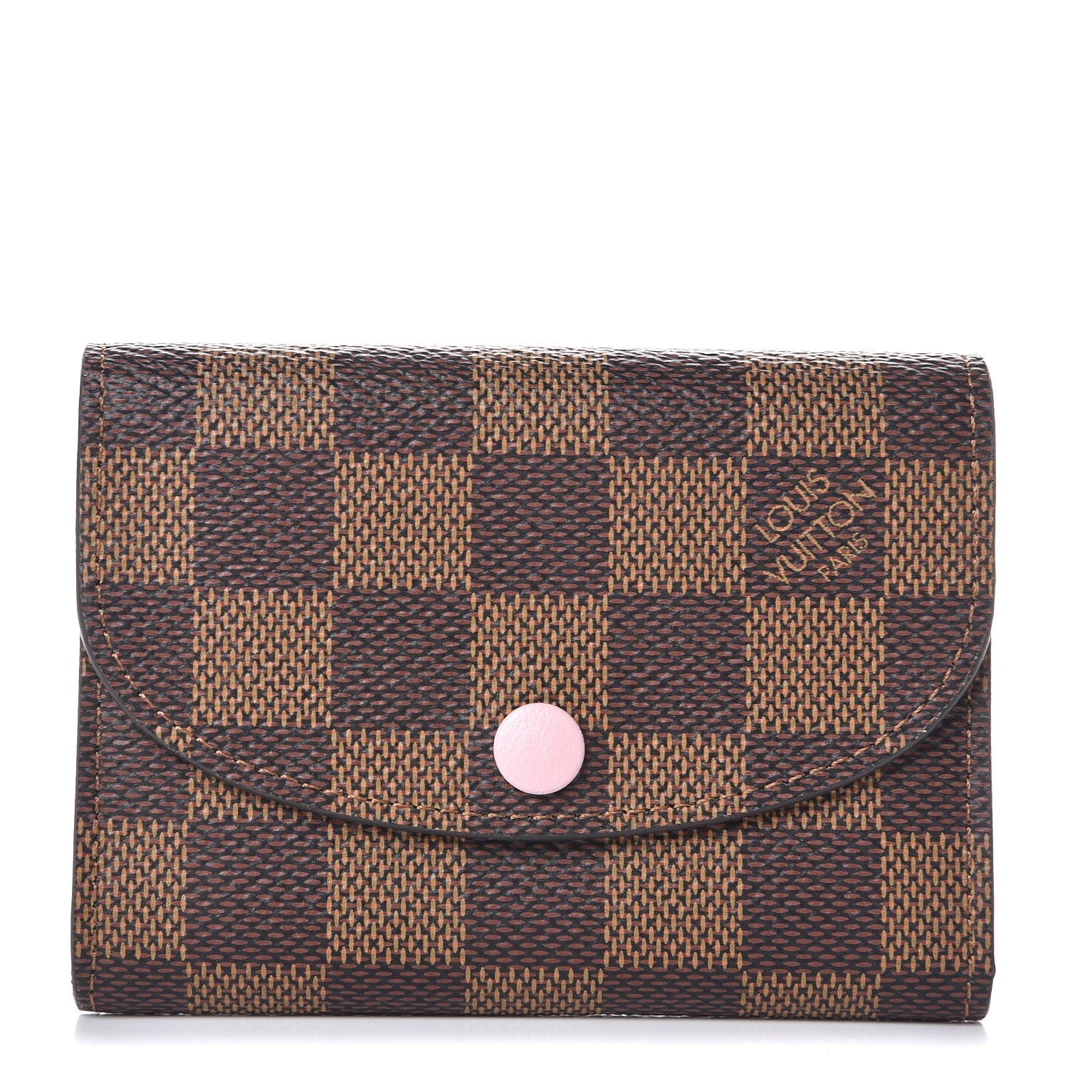 Louis Vuitton Damier Rosalie Coin Purse Rose Ballerine 1 of 8