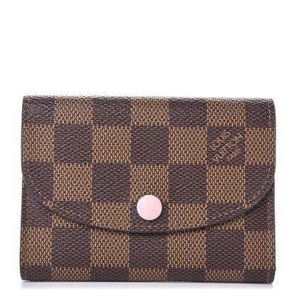 Louis Vuitton Damier Rosalie Coin Purse Rose Ballerine 1 of 8