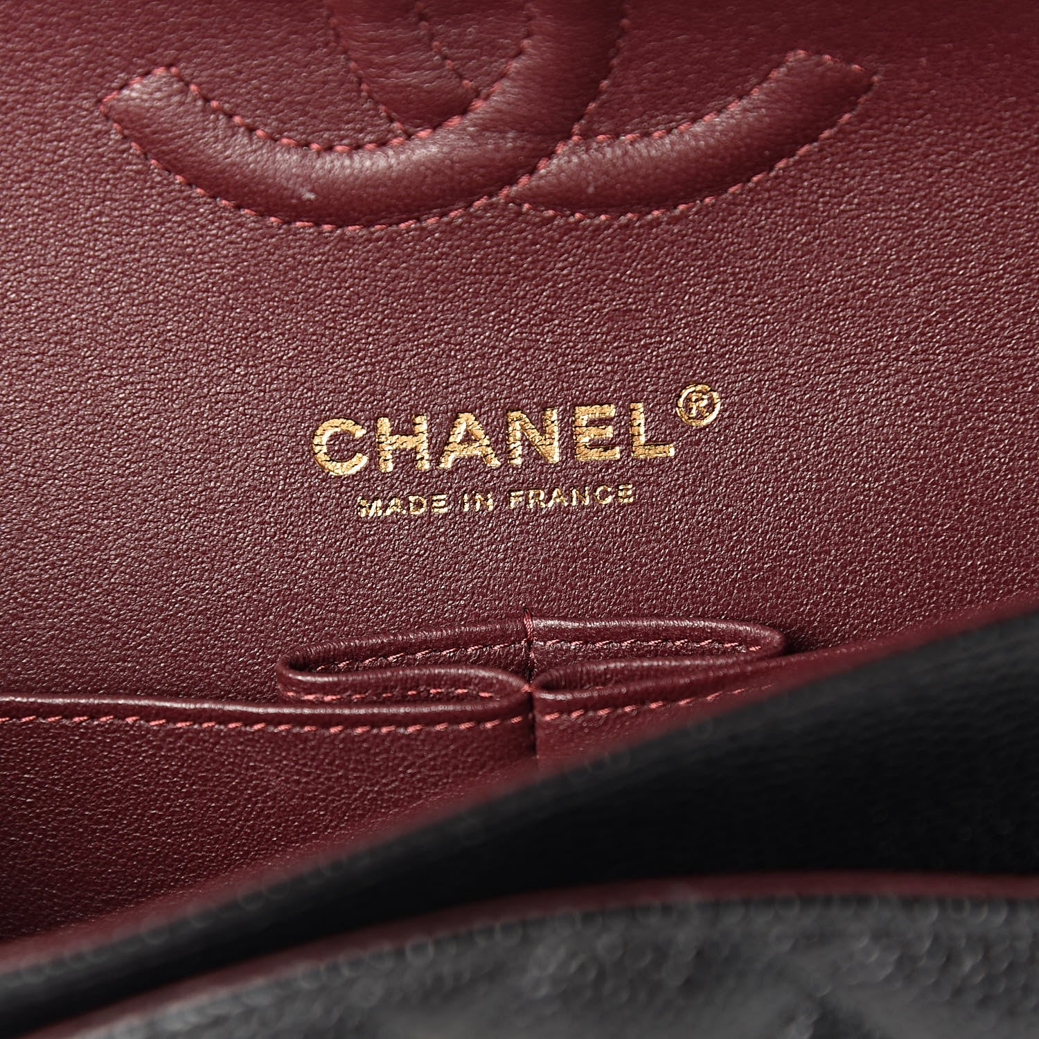 Chanel Caviar Quilted Medium Double Flap Black 6 of 10