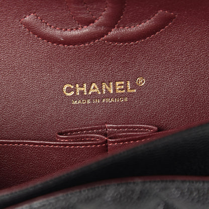 Chanel Caviar Quilted Medium Double Flap Black 6 of 10