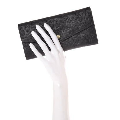 Louis Vuitton Empreinte Curieuse Wallet Black 2 of 13