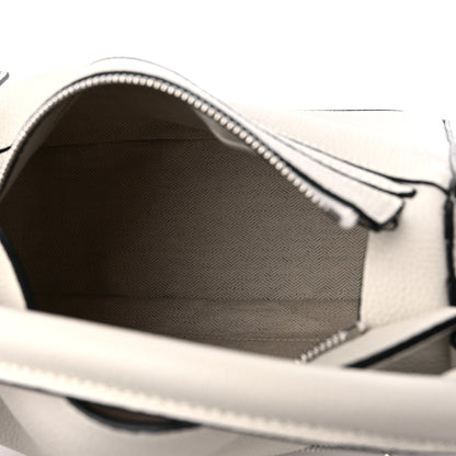 Loewe Grained Calfskin Small Puzzle Bag Soft White 5 of 9