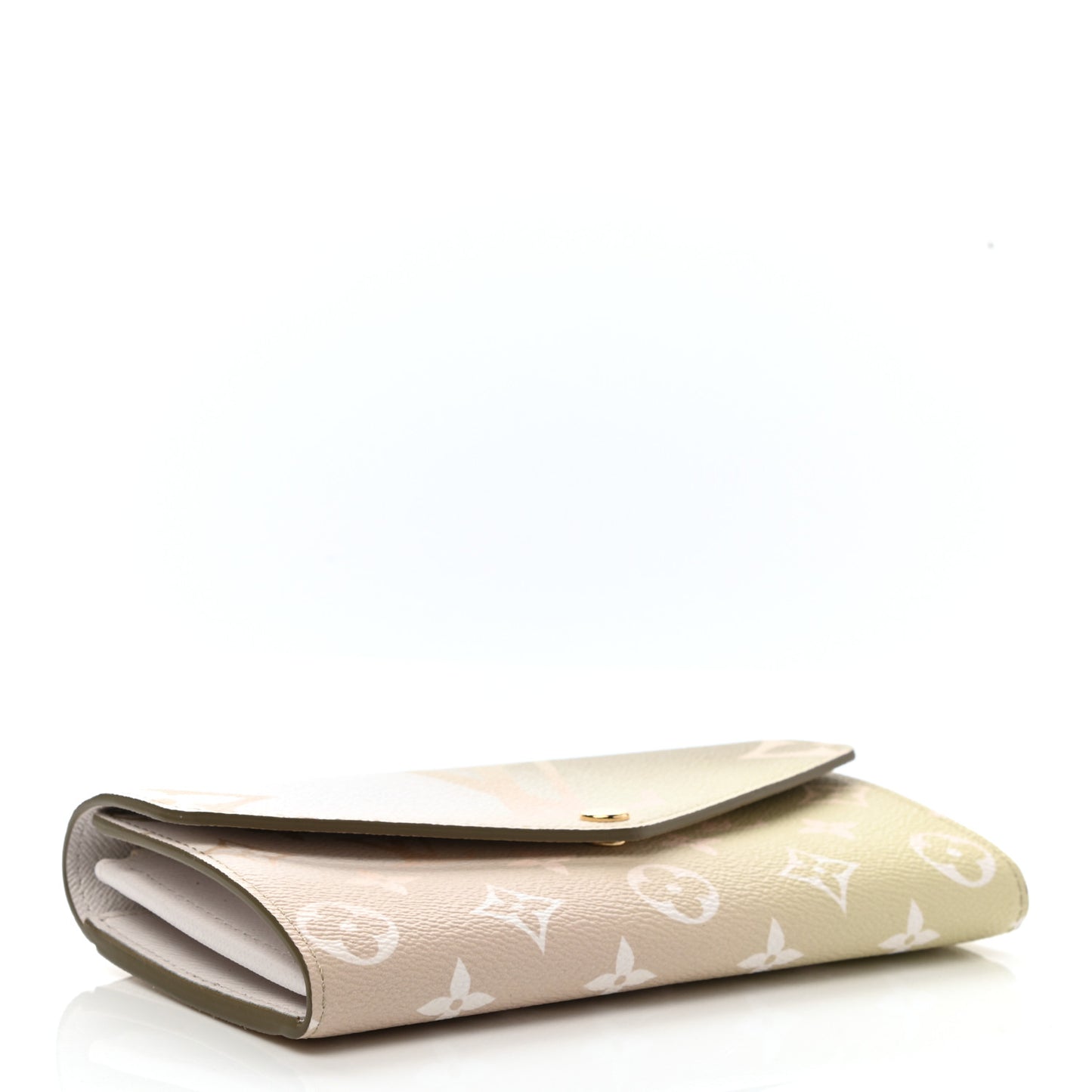 Monogram Giant Spring In The City Sarah Wallet NM Sunset Kaki