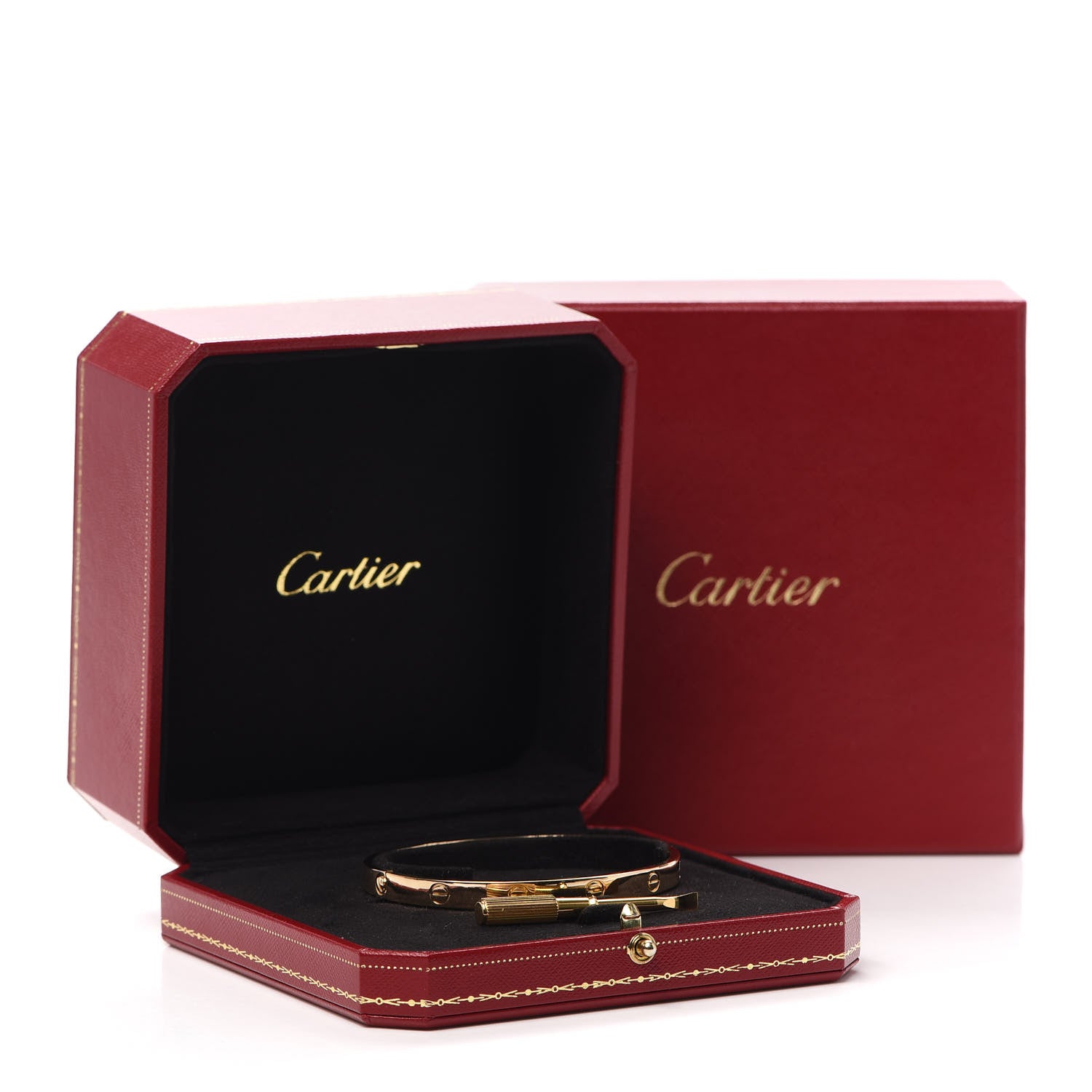 Cartier 18K Yellow Gold LOVE Bracelet 20 7 of 7