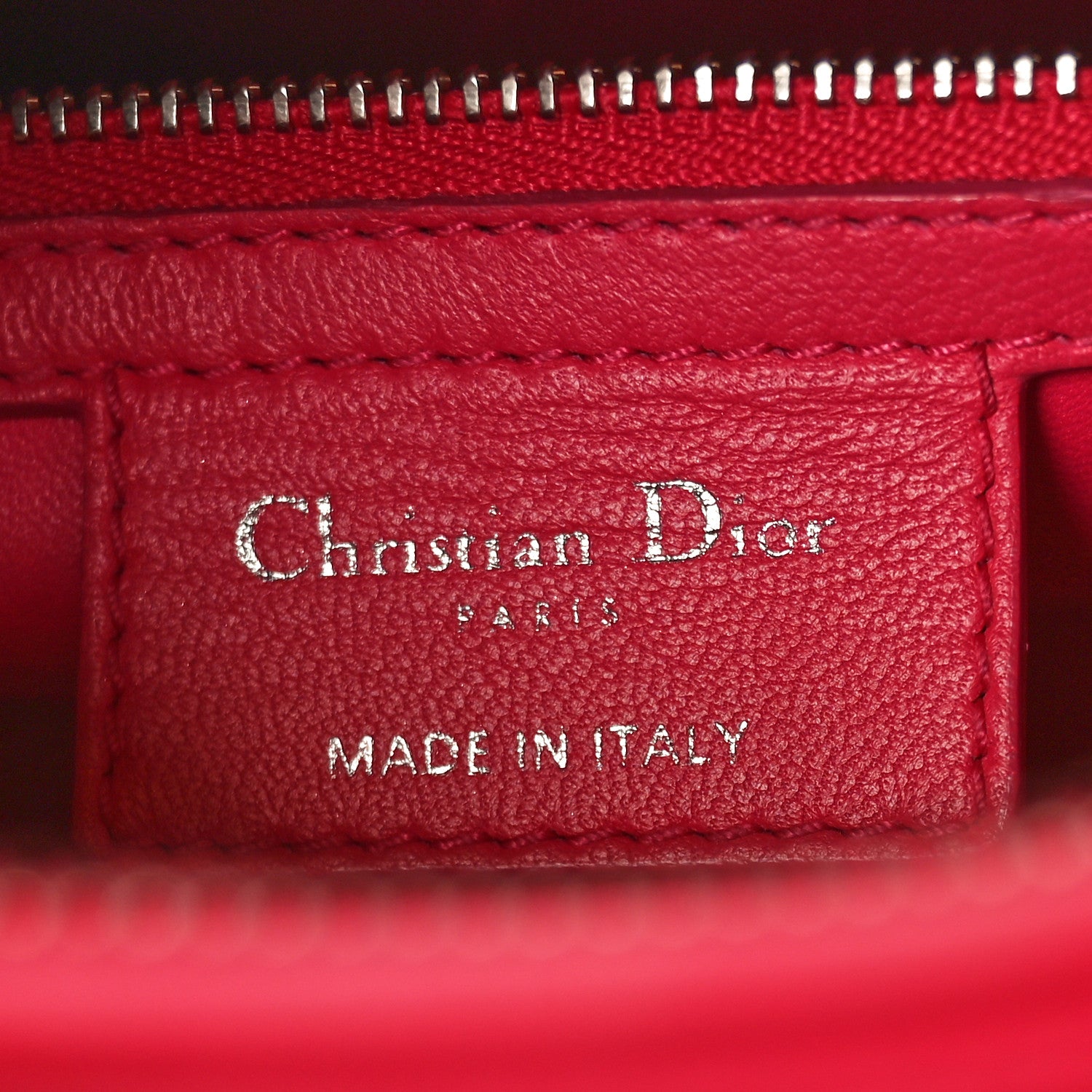 Christian Dior Raffia Tweed Medium Lady Dior Pink Beige 6 of 11