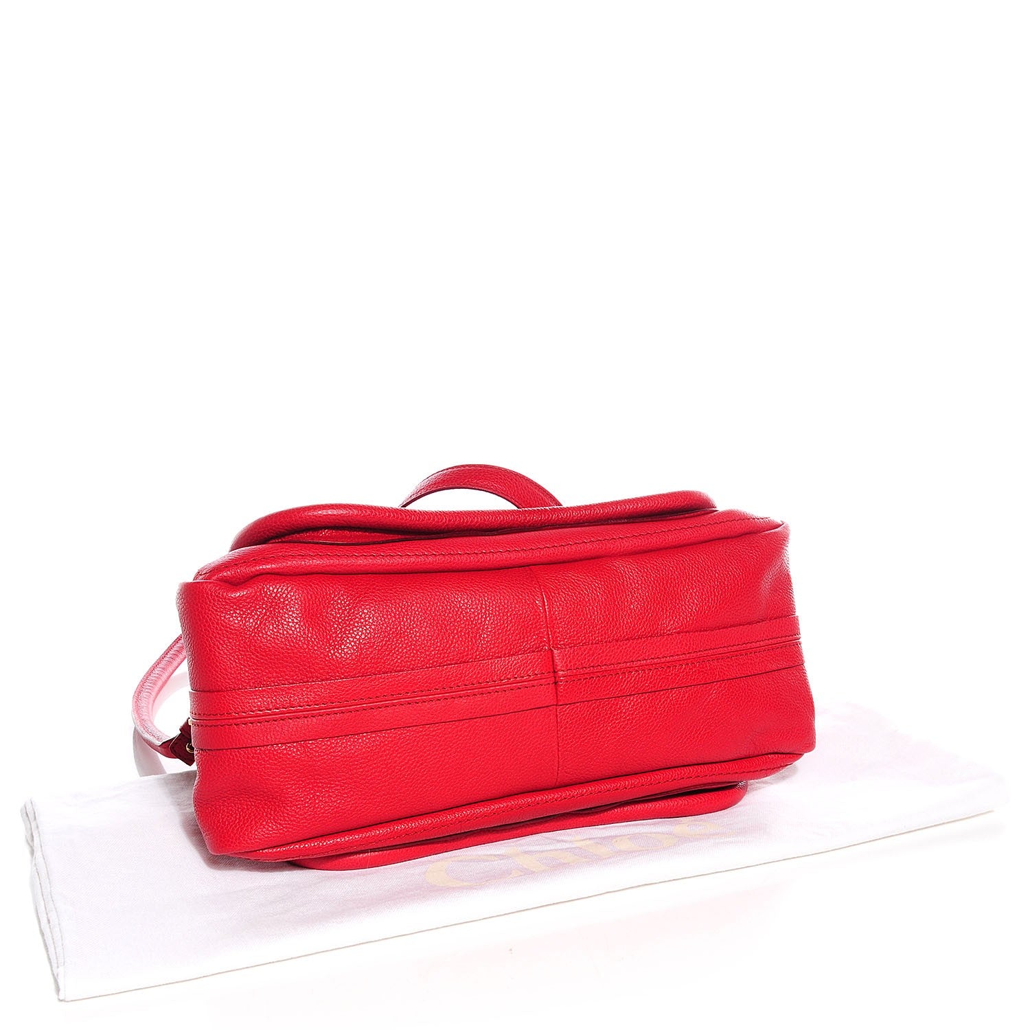 Chloe Calfskin Medium Paraty Holly Berry 4 of 10
