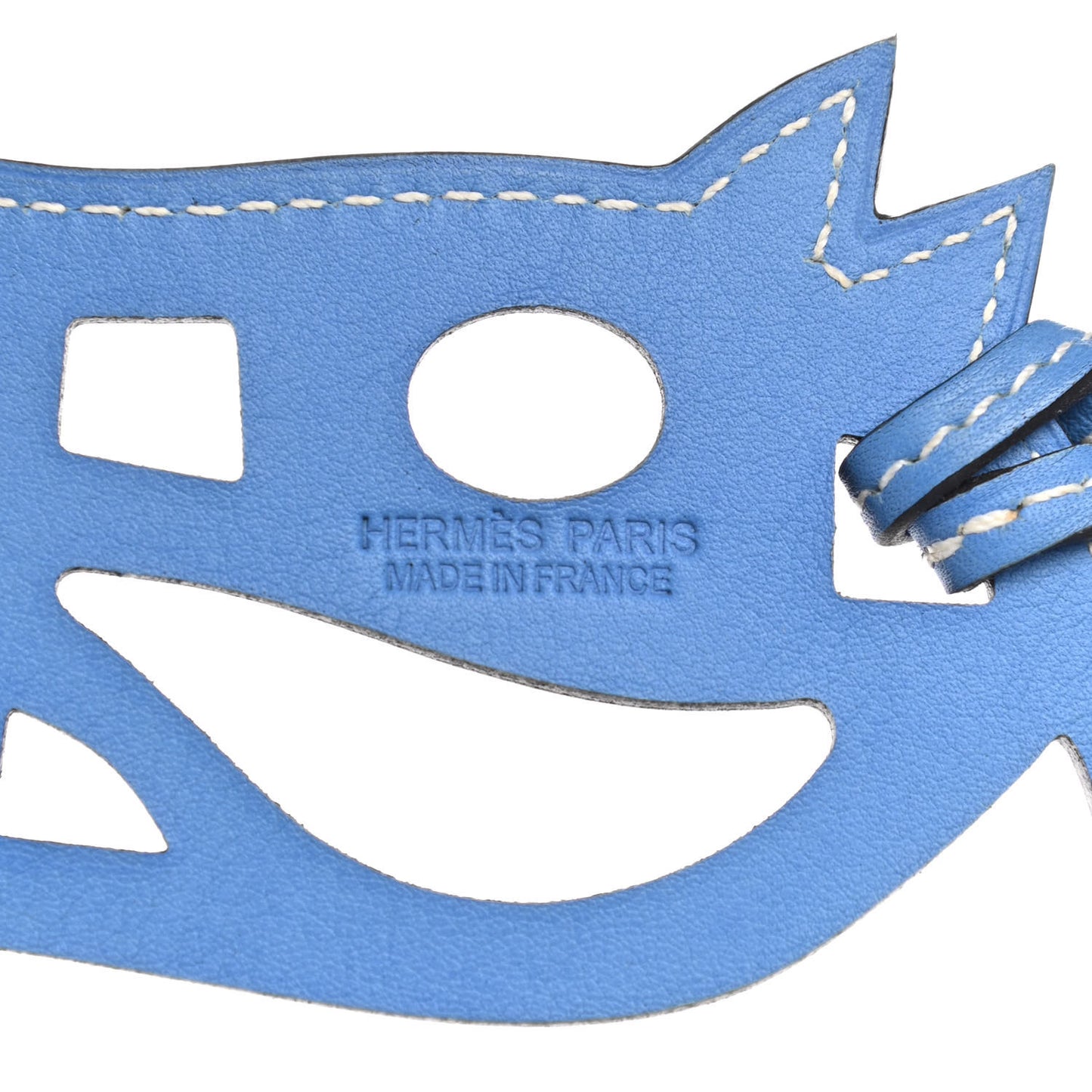 Swift Paddock Cheval Horse Bag Charm Bleu Paradis