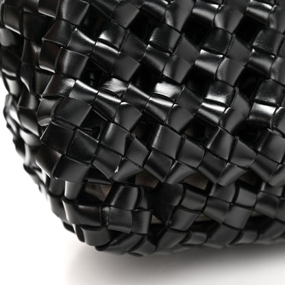 Bottega Veneta Nappa Intrecciato Crochet The Window Crossbody Bag Black 14 of 15