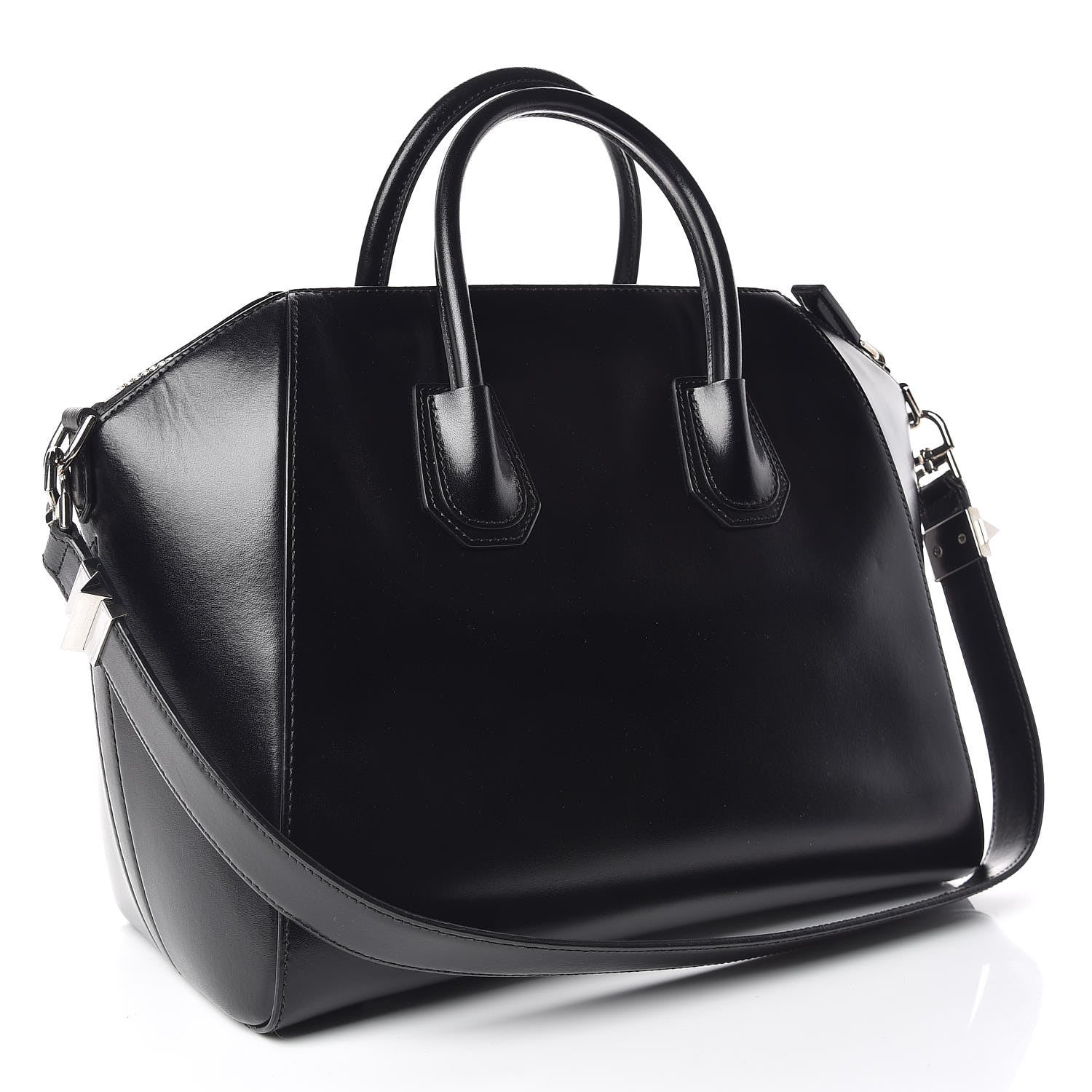 Givenchy Shiny Lord Calfskin Medium Antigona Black 3 of 11