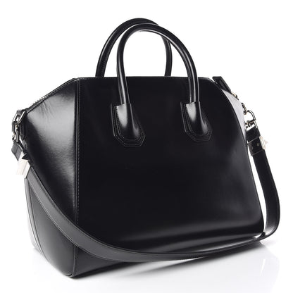 Givenchy Shiny Lord Calfskin Medium Antigona Black 3 of 11