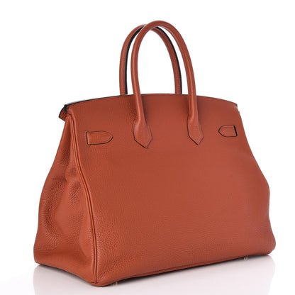 Hermes Togo Birkin 35 Cuivre 3 of 26
