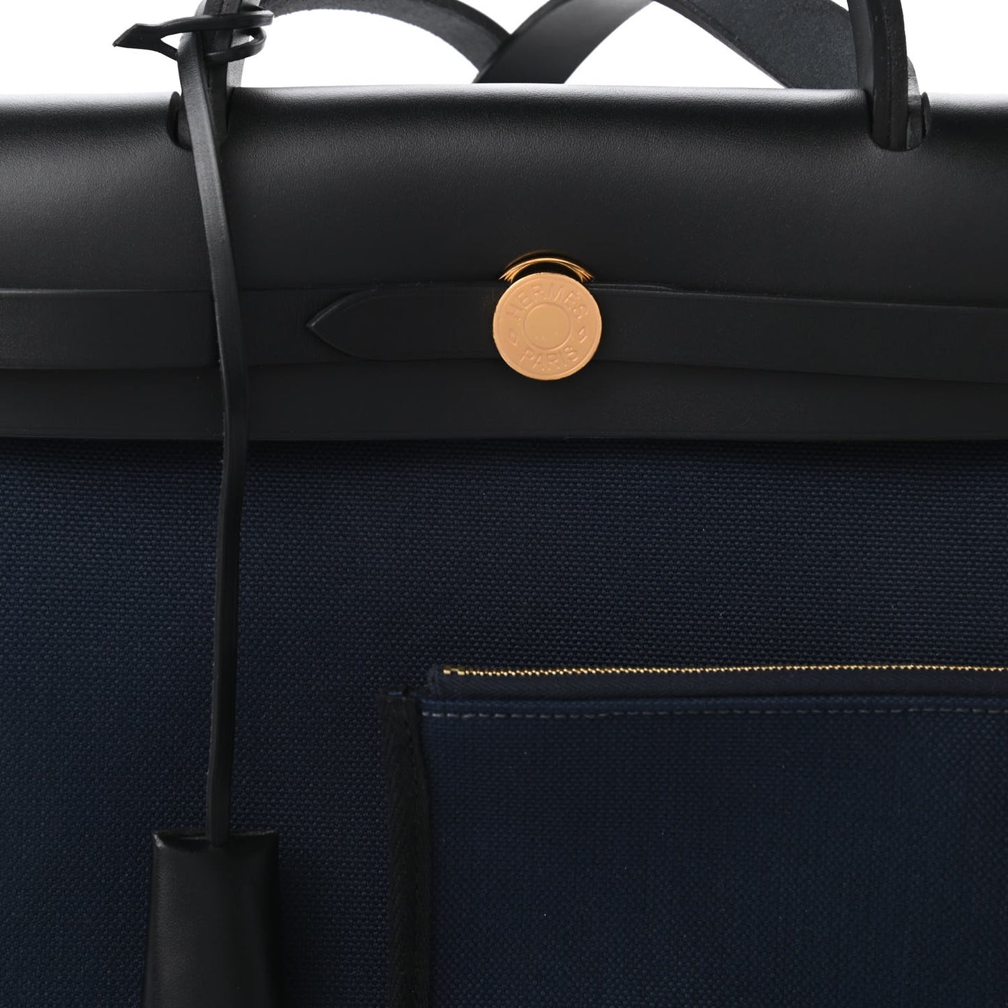 Toile Vache Hunter Herbag Zip PM 31 Bleu Marine Black