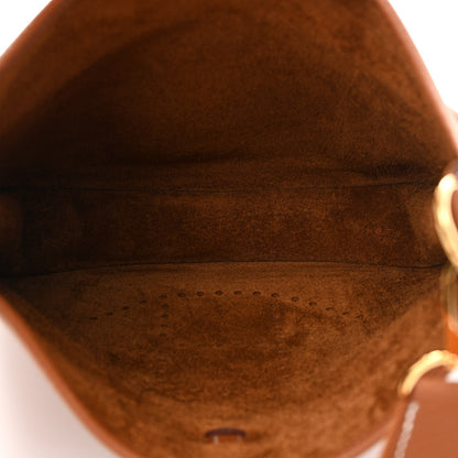 Hermes Taurillon Clemence Evelyne III PM Gold 5 of 12