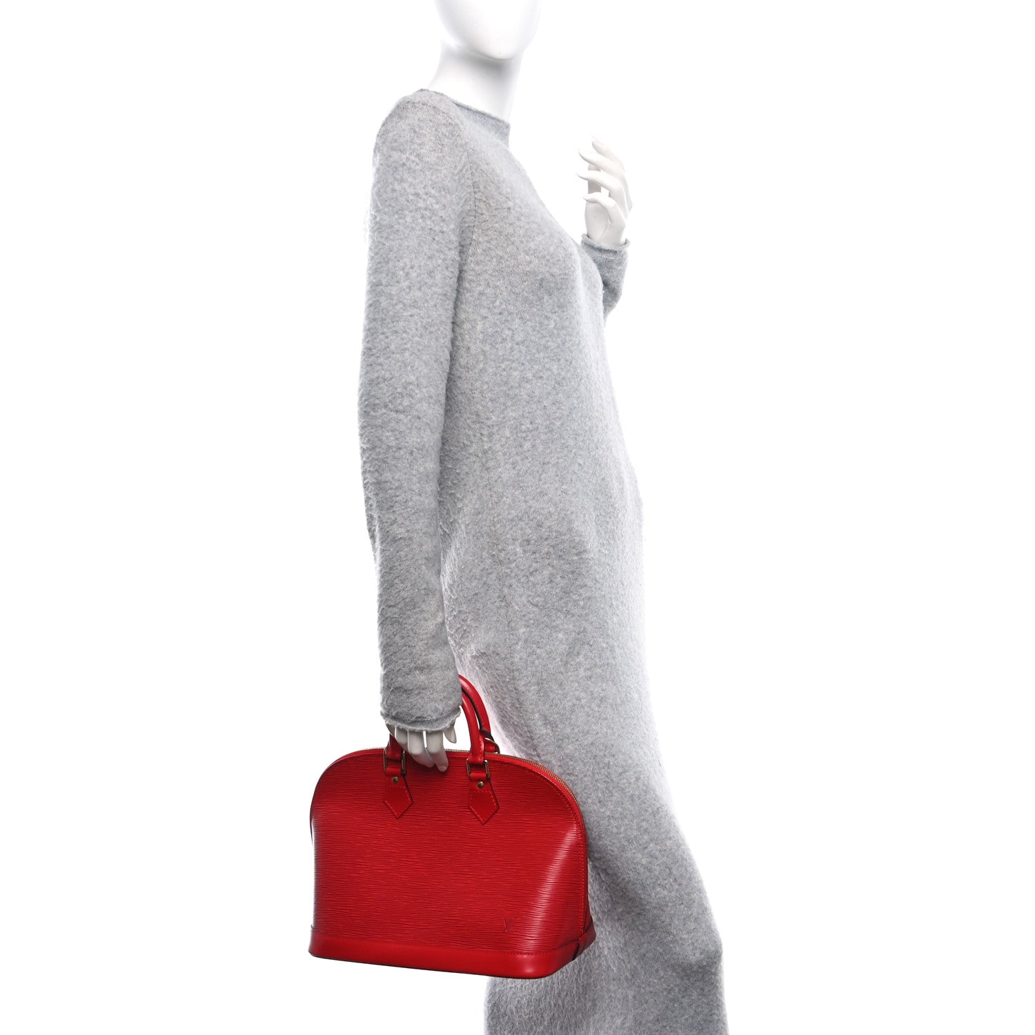 Louis Vuitton Epi Alma PM Castillan Red 2 of 10