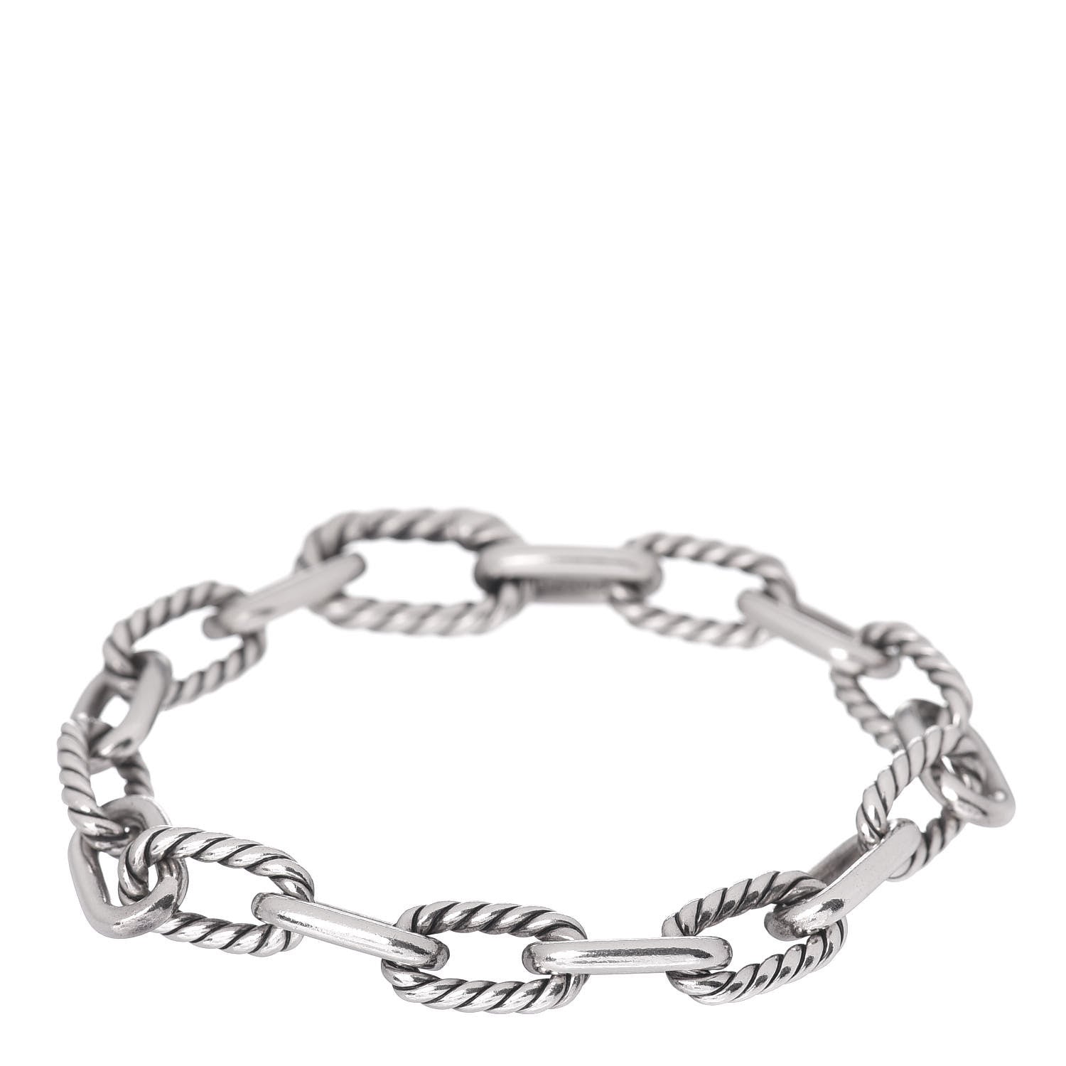 David Yurman Sterling Silver 8.5mm Madison Chain Bracelet 1 of 4