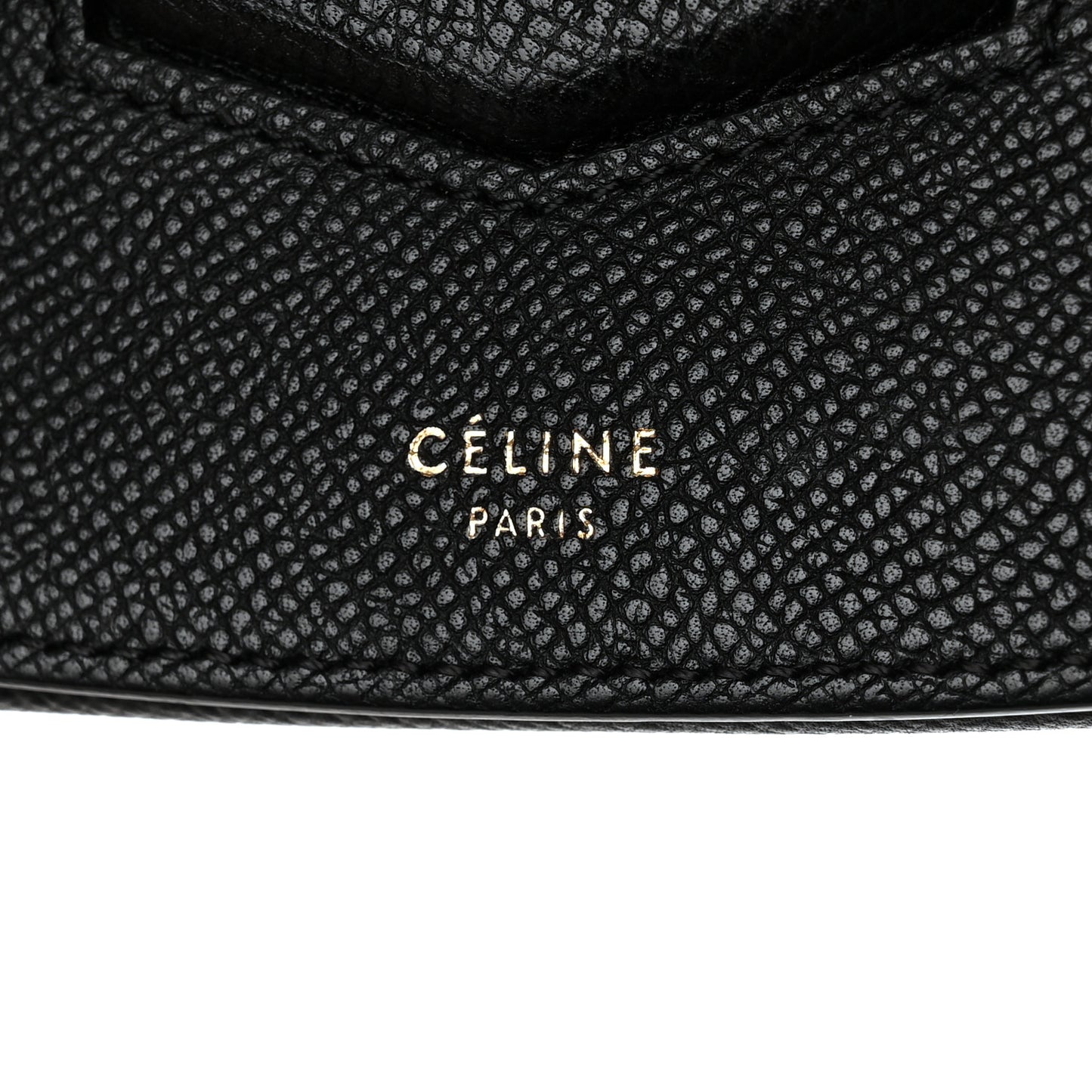 Grained Calfskin Medium Trotteur Black