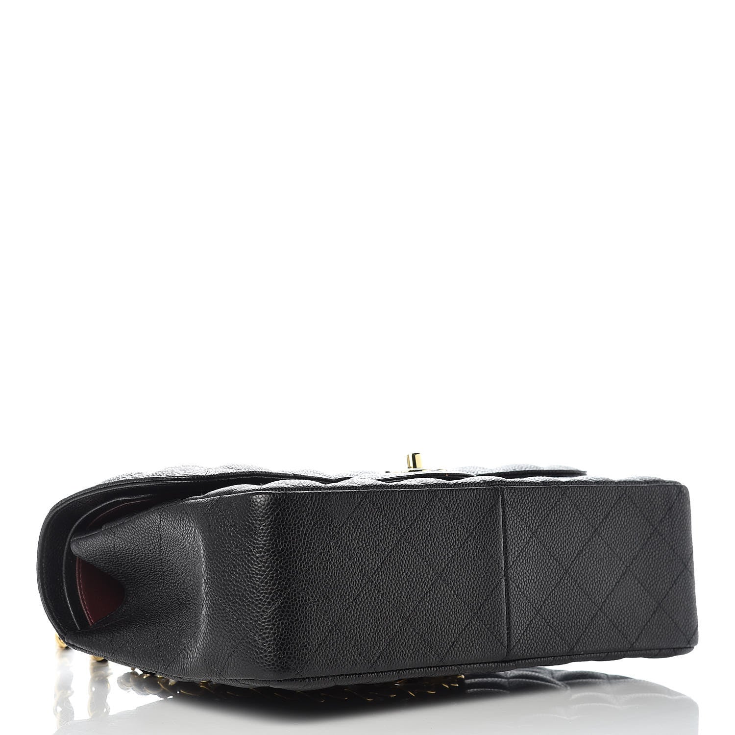 Chanel Caviar Quilted Jumbo Double Flap Black 4 of 9