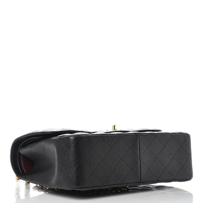 Chanel Caviar Quilted Jumbo Double Flap Black 4 of 9