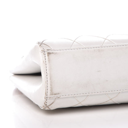 Chanel Lambskin Tortoise Handbag White 13 of 16
