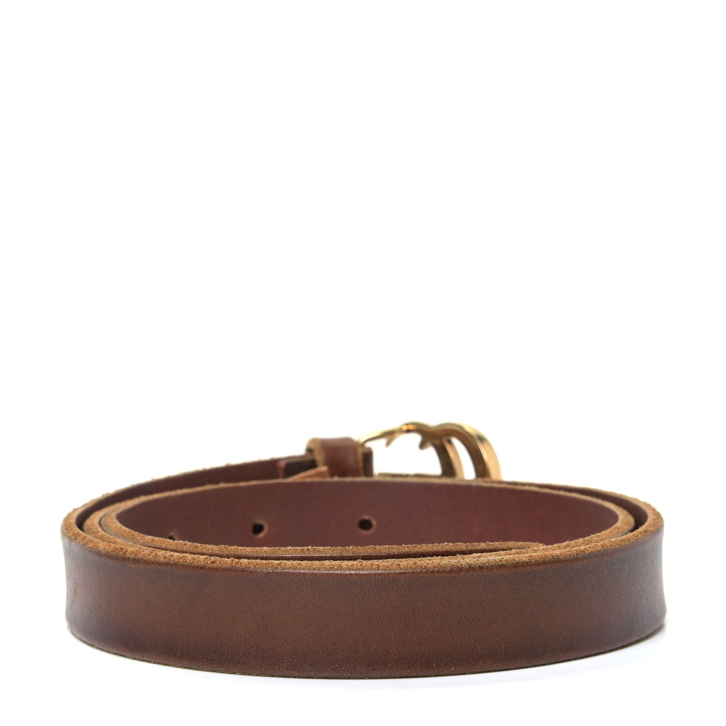 Faded Calfskin Double G 20mm Belt 80 32 Cuir